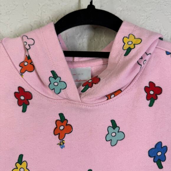 HANNA ANDERSSON Dress Girls 12 (150) Novelty Blossom Print w/Hoodie & Pockets‎ - Picture 3 of 8